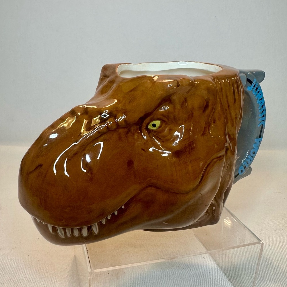 Jurassic World T-Rex 3D Head Ceramic Mug Zak! Design